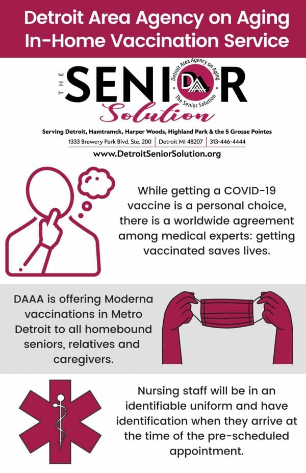 Senior solution in home vaccination services