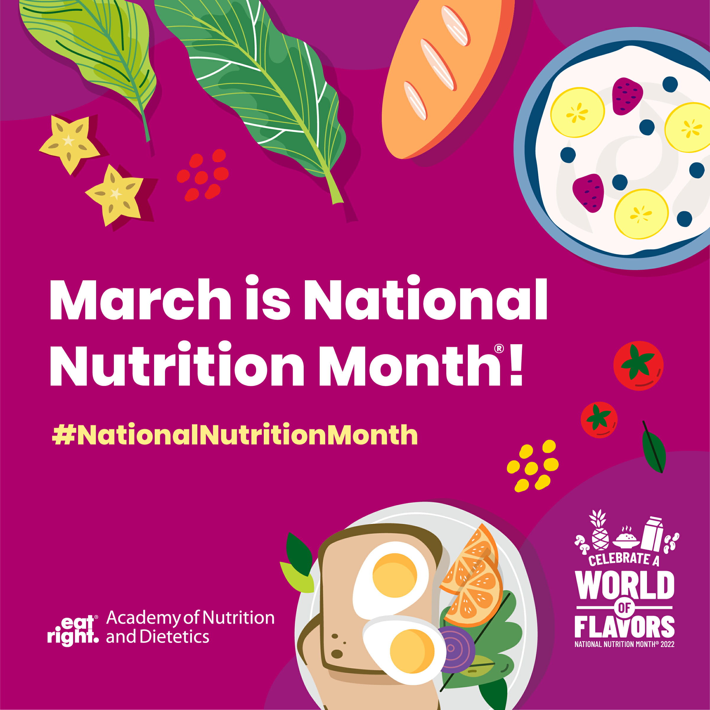 National Nutrition Month celebrate