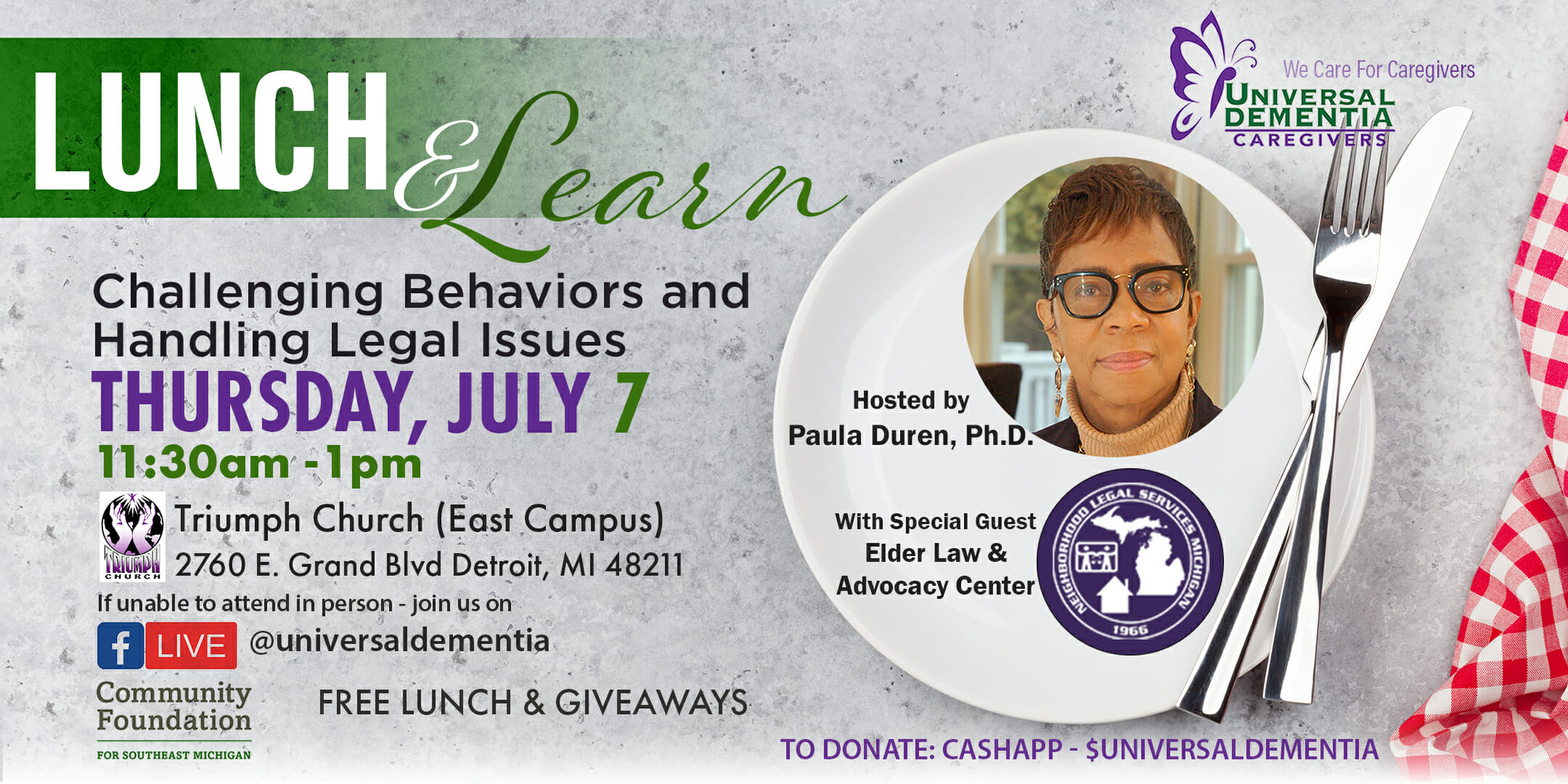 Lunch and Learn event